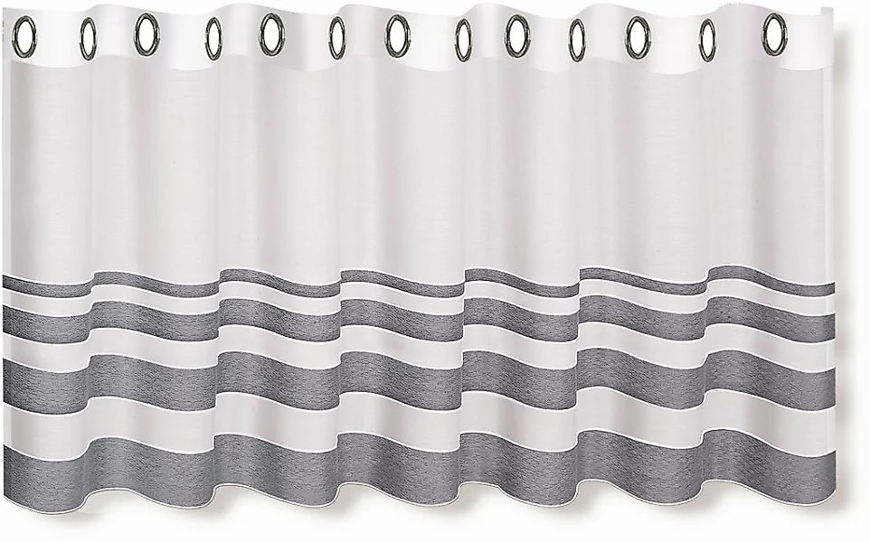 Gerster Scheibengardine "Eskil" Ösen 1 Stk. tlg. HxB: 50x140, mit modernem günstig online kaufen