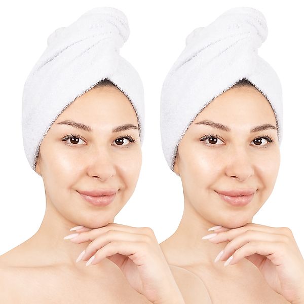 HAMMETEX Turban-Handtuch 2er Set Haarturban Damen, günstig online kaufen