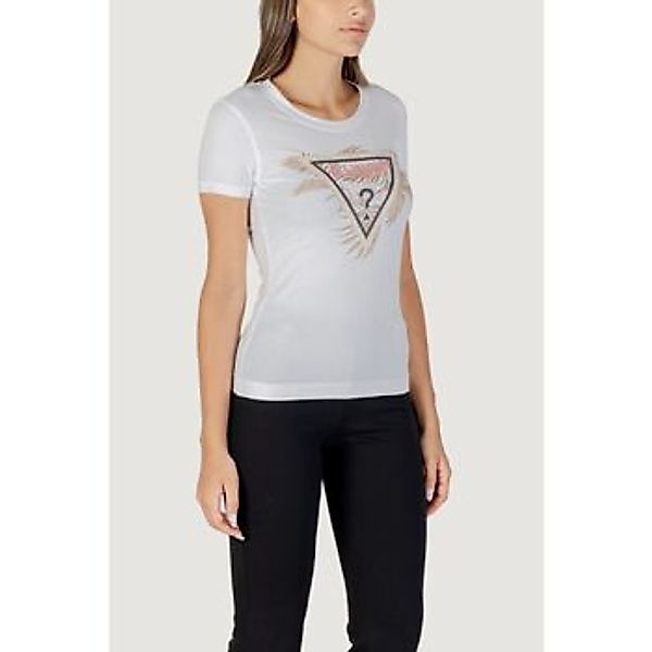 Guess  T-Shirt CN SS TRIANGLE PALM PRINT W5YI13 J1314 günstig online kaufen