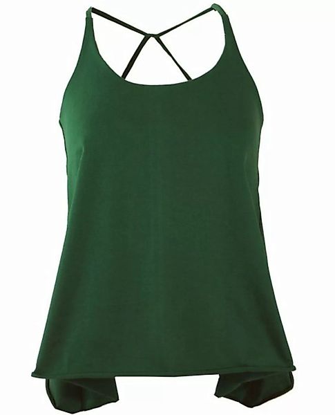 Guru-Shop T-Shirt Yoga Top, Psytrance Festival Top - smaragdgrün Festival, günstig online kaufen