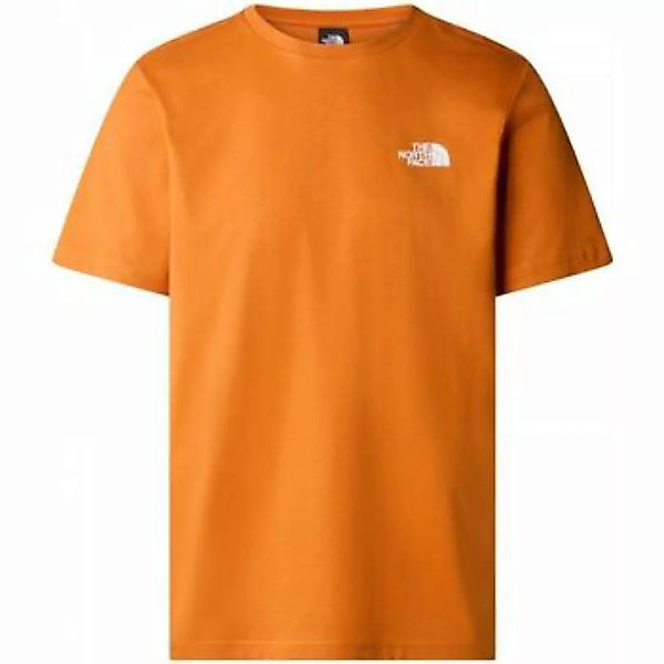 The North Face  T-Shirts & Poloshirts NF0A87NP M SS BOX NSE TEE-PCO ORANGE günstig online kaufen