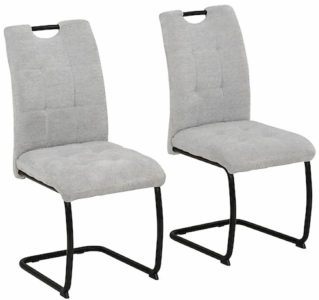HELA Freischwinger »LEONA Esszimmerstuhl«, (Set), 2 St., Küchenstuhl, für d günstig online kaufen