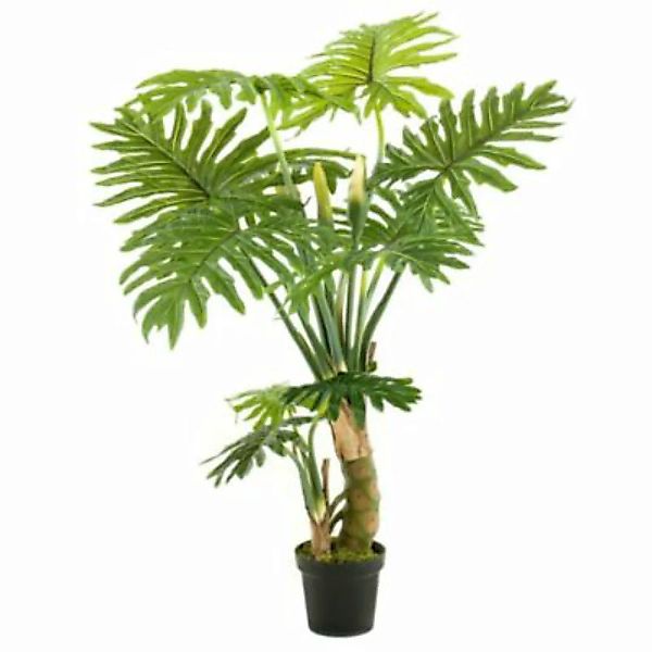 Emerald Kunstpflanze Philodendron im Topf 130 cm Dekorationspflanze grün günstig online kaufen