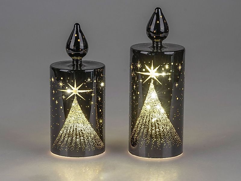 formano Dekofigur Komet, Mit Timerfunktion, Schwarz, Motiv: Sterne günstig online kaufen