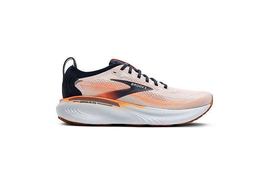 Brooks Adrenaline GTS 25 Herren Laufschuh White/Spellbound/Orange Laufschuh günstig online kaufen