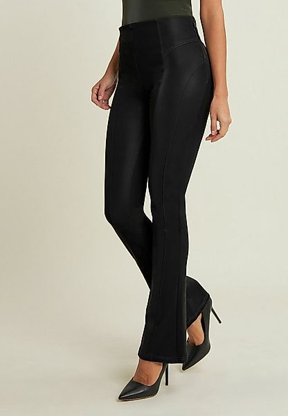 Freddy Schlaghose WRUP HiGH WAIST Superskinny Miniflare hohe Leibhöhe, glän günstig online kaufen