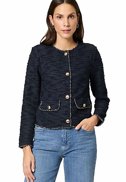 Zero Jackenblazer "zero Blazer Bouclè mit Knöpfen", Knopfleiste günstig online kaufen