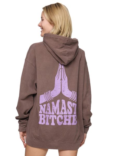 Worldclassca Hoodie Worldclassca Oversized Hoodie NAMASTE günstig online kaufen
