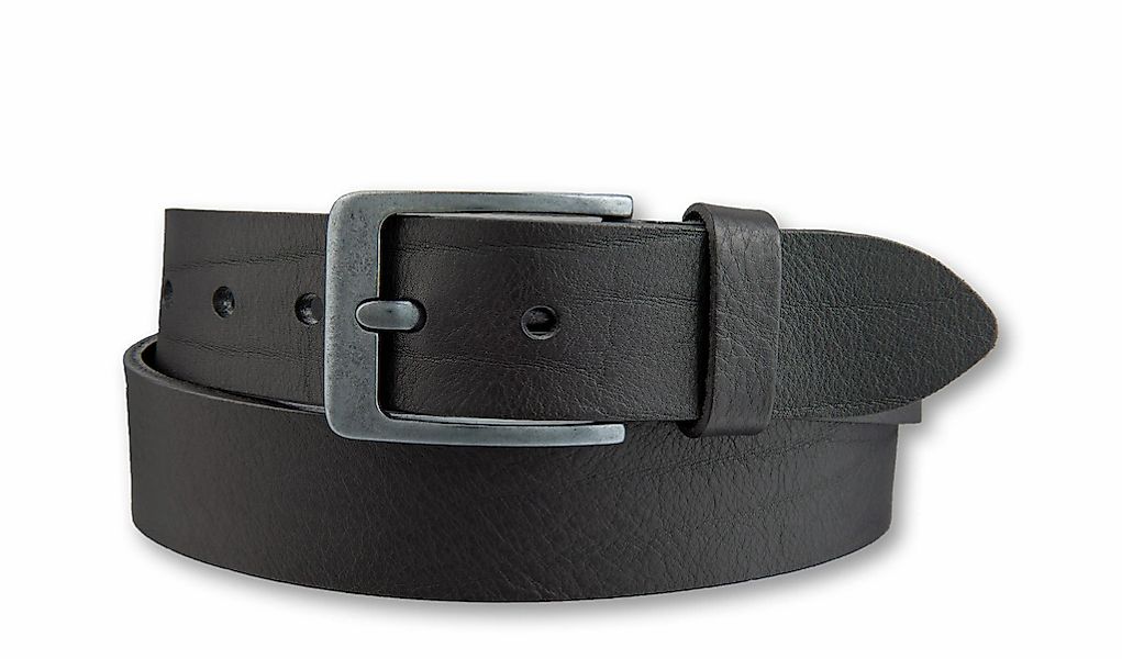 BERND GÖTZ Ledergürtel "Ledergürtel aus dickem Kernwalkleder mit solider Sc günstig online kaufen