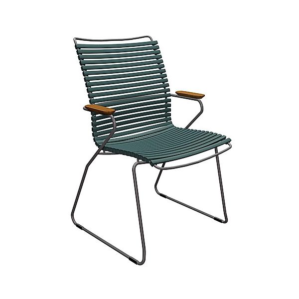 Outdoor Stuhl Click hohe Rückenlehne kieferngrün günstig online kaufen