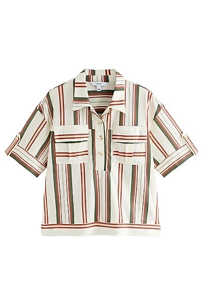 Next Kurzarmhemd Kastiges Kurzarmshirt mit Brusttasche günstig online kaufen