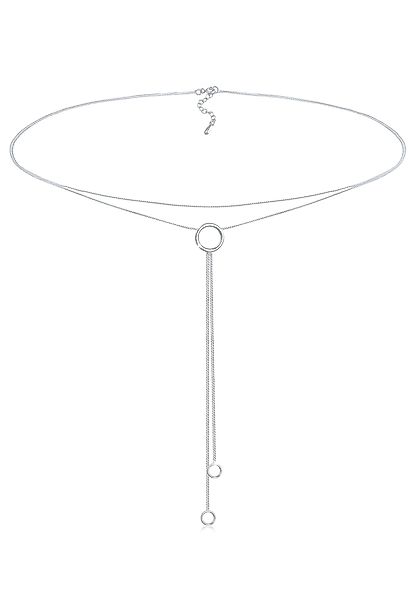 Elli Collier Halskette Choker Kreis 925 günstig online kaufen