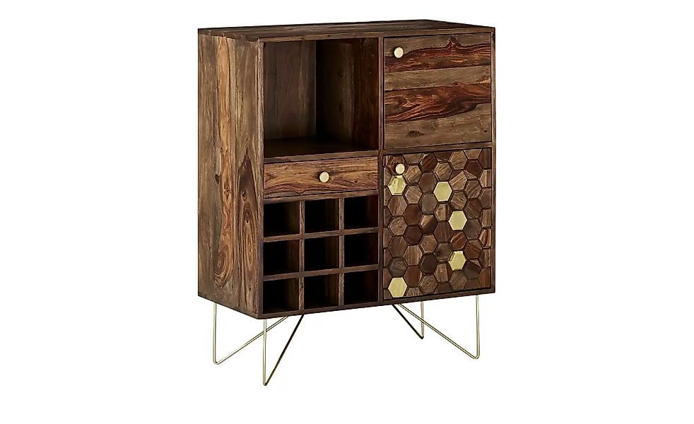 Barschrank  Mitsu ¦ holzfarben ¦ Maße (cm): B: 80 H: 100 T: 40.0 Kommoden & günstig online kaufen