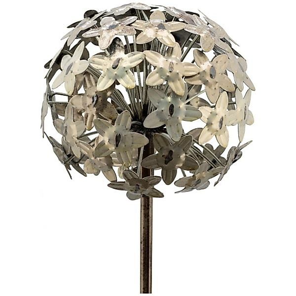finehomegarden Gartenstecker Pflanzstecker Allium zink "ArtFerro" günstig online kaufen