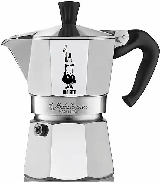 BIALETTI Espressokocher »Moka Express«, 0,09 l Kaffeekanne, Aluminium günstig online kaufen