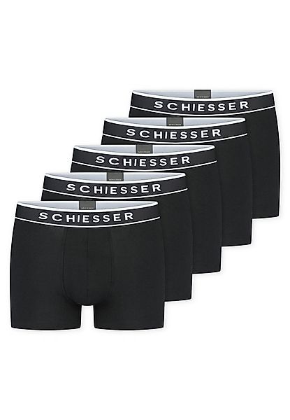 Schiesser Boxershorts 95/5 Multipacks (5er Pack) Baumwollmischung, ohne Ein günstig online kaufen