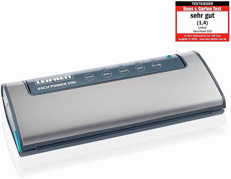 Leifheit Vakuumierer "Vacu Power 500 3236" Rollenbreite 30 cm 120 W günstig online kaufen