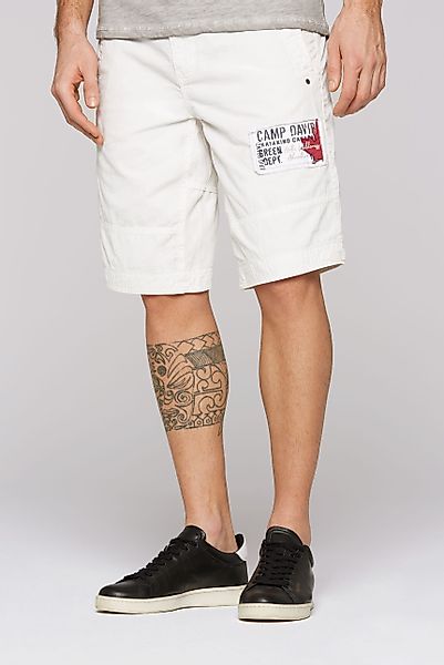 CAMP DAVID Shorts mit Bindeband am günstig online kaufen