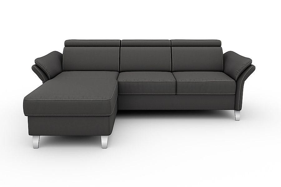 sit&more Ecksofa Vincenzo L-Form, inklusive Kopfteilverstellung, günstig online kaufen