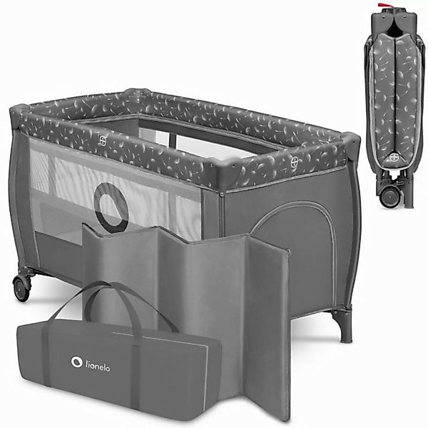 lionelo Baby-Reisebett Stefi Plus, 2in1: Babybett & Laufstall , Kompakte Gr günstig online kaufen