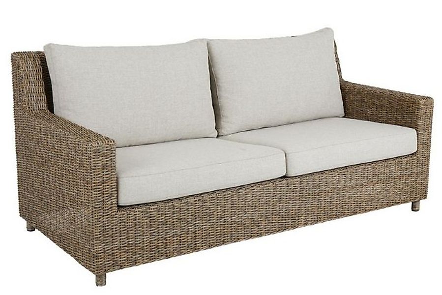 Brafab Gartensofa Sandkorn mit Kissen günstig online kaufen