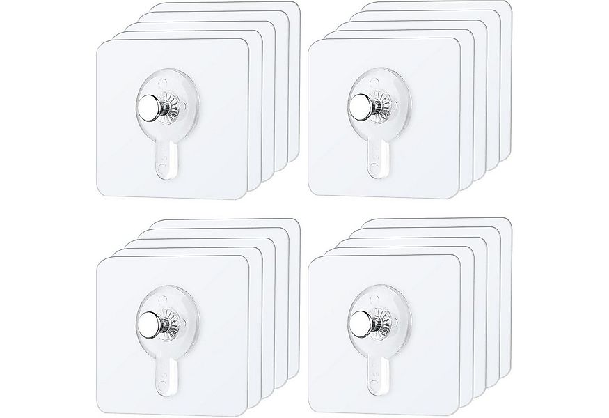 LuxusKollektion Klebehaken Bilderhaken Selbstklebend Transparent 20er Set - günstig online kaufen