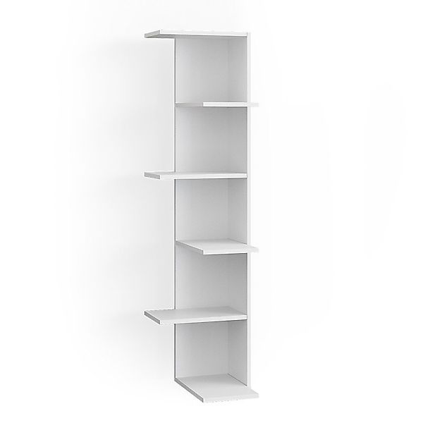 Vicco Eckregal Tera, Weiß, 37 x günstig online kaufen