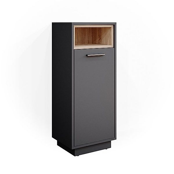 Vicco Midischrank Beatrice, Anthrazit, 38 x 93 cm günstig online kaufen