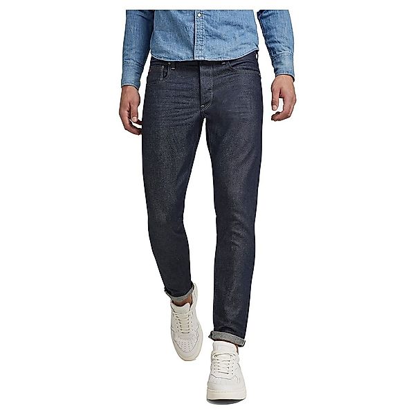 G-star 3301 Slim Selvedge Jeans 27 3D Raw Denim günstig online kaufen