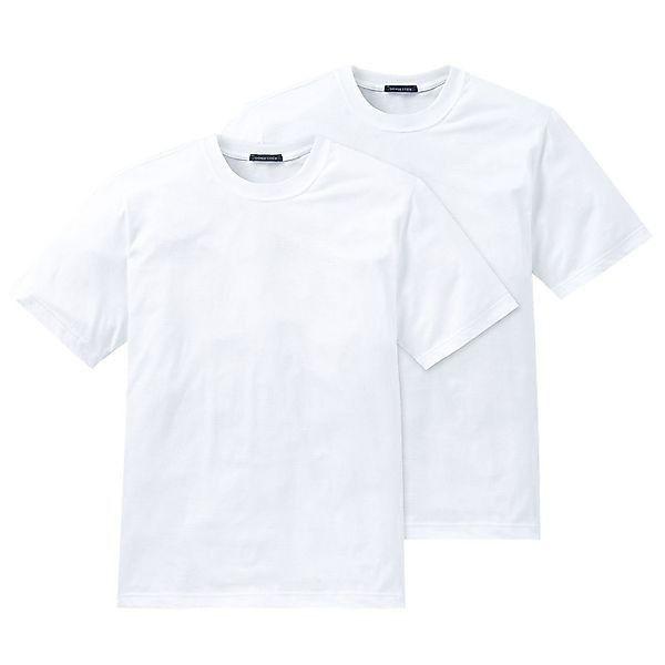 Schiesser T-Shirt Essentials (2-tlg) mit Rundhals-Ausschnitt, günstig online kaufen