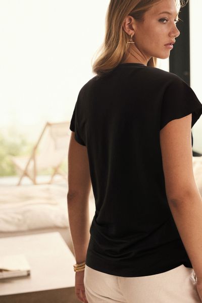 Next Blusentop Biesenoberteil mit V-Ausschnitt (1-tlg) günstig online kaufen