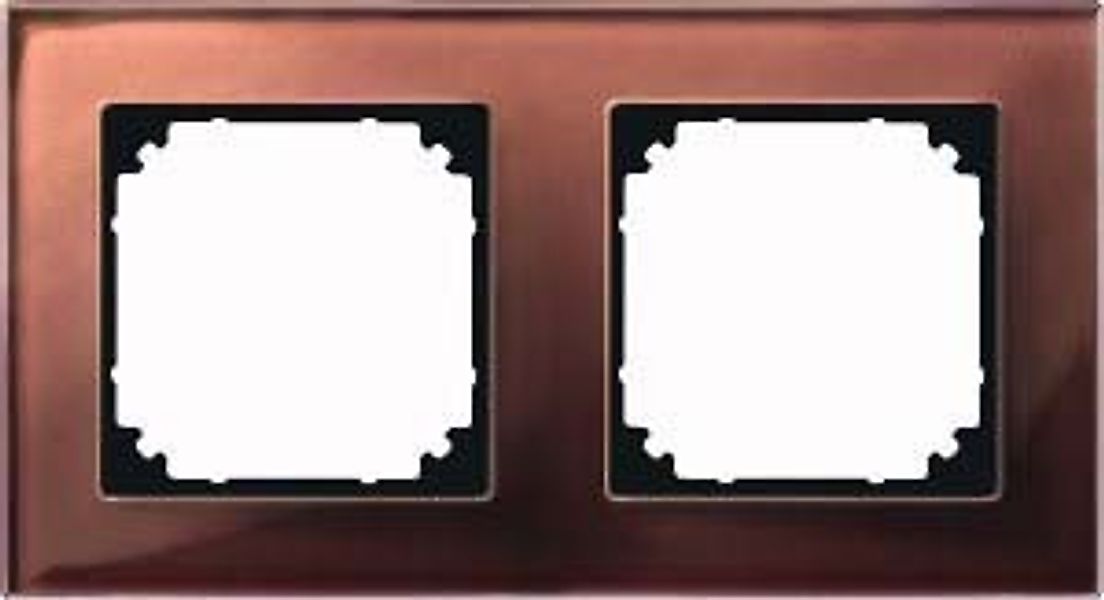 Merten Rahmen Glas 2f.mah/br waage/senkrecht 489215 - 489215 günstig online kaufen