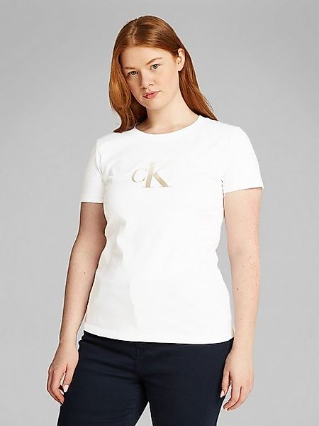 Calvin Klein Jeans Plus T-Shirt PLUS GRADIENT CK SLIM TEE in großen Größen, günstig online kaufen