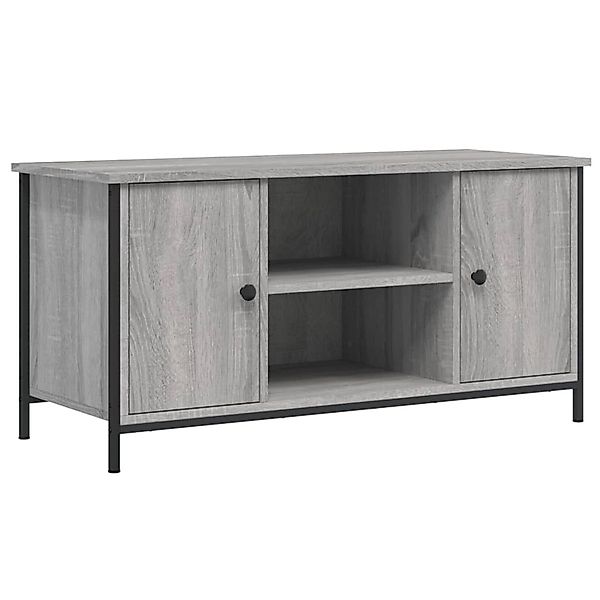 vidaXL TV-Schrank Grau Sonoma 100x40x50 cm Holzwerkstoff günstig online kaufen