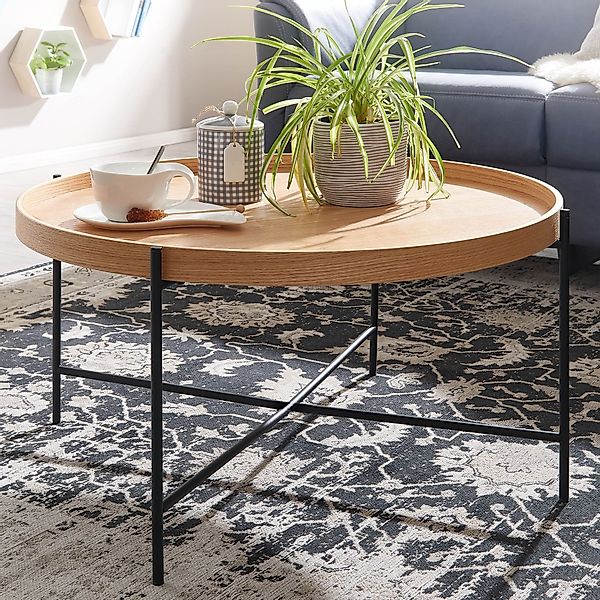 FINEBUY Couchtisch FB74042 (78x78x40 cm Sofatisch günstig online kaufen