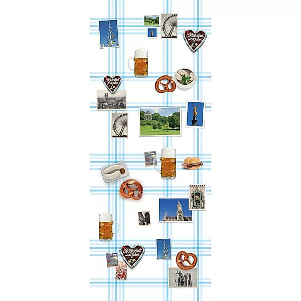 KOMAR Vlies Fototapete - München - Größe 100 x 250 cm mehrfarbig günstig online kaufen