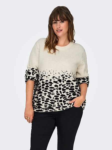 ONLY CARMAKOMA Rundhalspullover CARANNI LS O-NECK günstig online kaufen