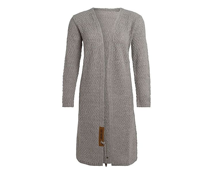 Knit Factory Strickjacke Luna Lange Strickjacke Iced Clay 36/38 (1-tlg) Jac günstig online kaufen