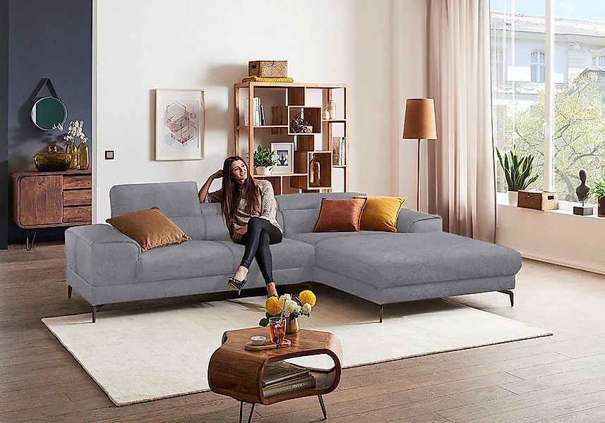 W.SCHILLIG Ecksofa »piedroo, Designsofa mit tollem Sitzkomfort, elegant und günstig online kaufen