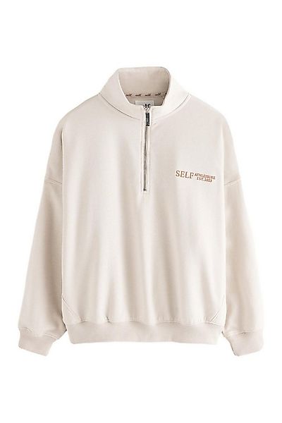 self Sweater Self. Sweatshirt mit halblangem Reißverschluss (1-tlg) günstig online kaufen