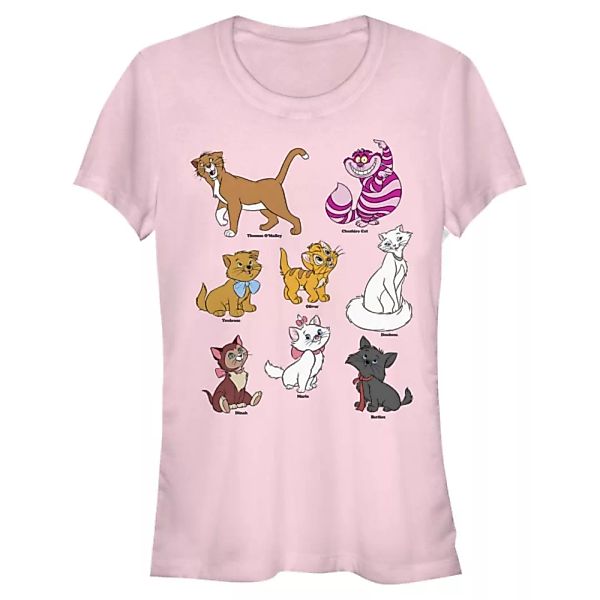 Disney Classics - Micky Maus - Gruppe Disney Cats Grid - Frauen T-Shirt günstig online kaufen