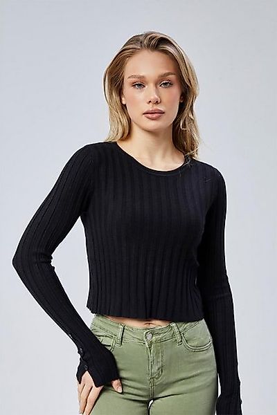 HomeStore Strickpullover Kurzes Stricktop, Größe UK, V-Ausschnitt, E-Commer günstig online kaufen