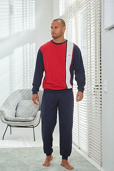 H.I.S Pyjama "Schlafanzug für Herren" 1 Stück, 2 tlg. Schlafanzug mit breit günstig online kaufen