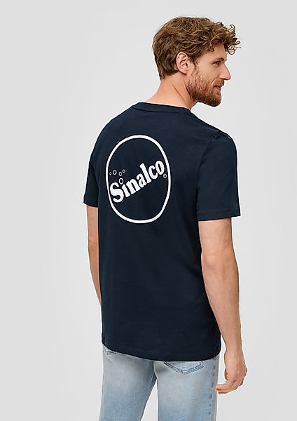 s.Oliver Kurzarmshirt Baumwoll-T-Shirt mit Crew Neck günstig online kaufen