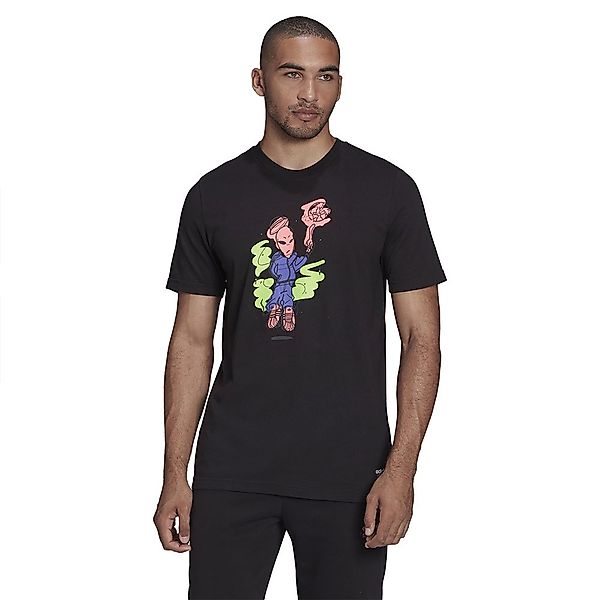 Adidas Originals Stokd Alien Kurzärmeliges T-shirt XL Black günstig online kaufen