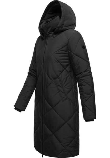 Ragwear Steppmantel "Rebela" stylischer Winterparka mit abnehmbarer Kapuze günstig online kaufen