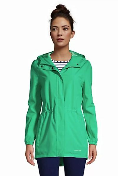 Wasserdichte Regenjacke mit Packfach, Damen, Größe: XS Normal, Grün, Polyes günstig online kaufen