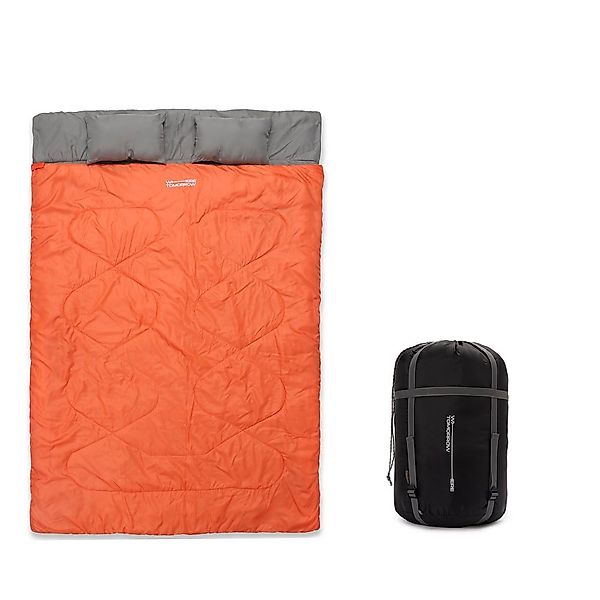 Lumaland Doppelschlafsack 2-Personen Schlafsack groß Kopfkissen, günstig online kaufen