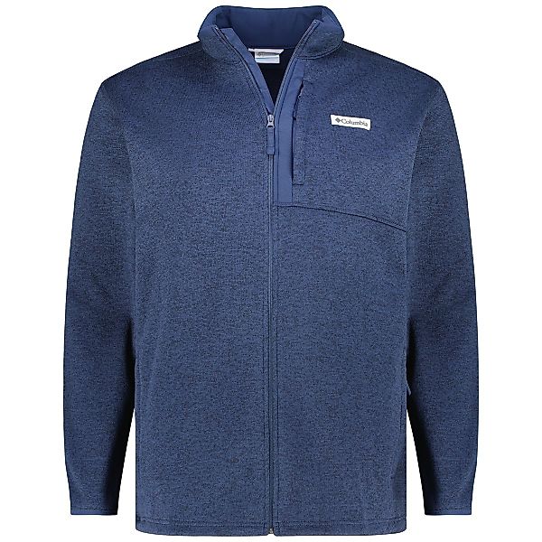 Columbia Fleecejacke mit Stehkragen Farbe dunkelblau Größe: 6XL günstig online kaufen