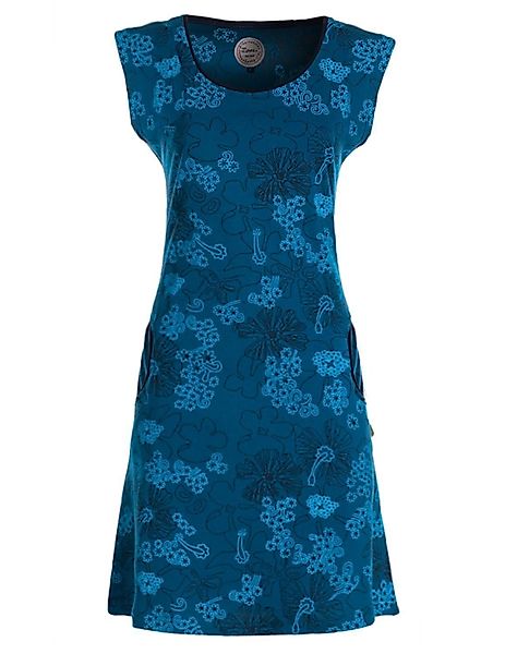 Vishes Tunikakleid Kurzarm Damen Sommer-Kleid Longshirt-Kleid günstig online kaufen